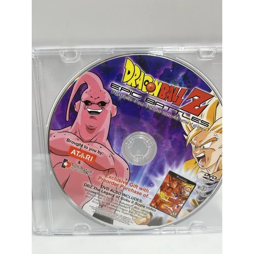 BUNDLE PlayStation PS2: Dragon Ball Z Budokai Epic Battles & DBZ Budokai Discs